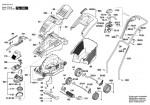 Bosch 3 600 H81 A71 ROTAK 34 GC Lawnmower Spare Parts